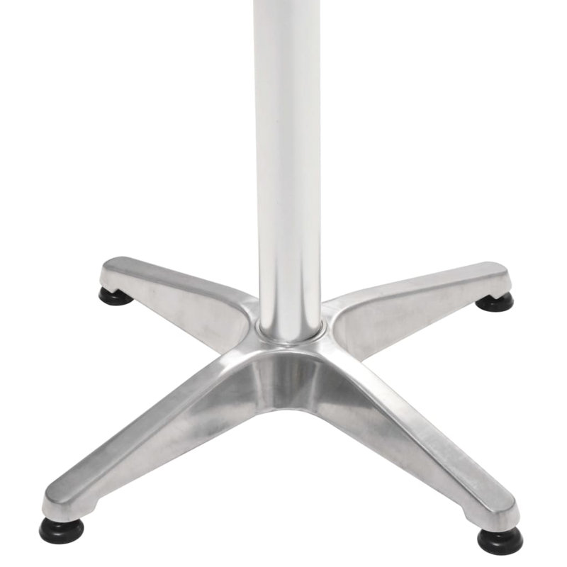 Square Metal Outdoor Bar Table , 80cm cm W 80cm cm D, H70 x L60 x W60