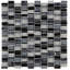 Carreau de mosaïque en verre 1 po x 1 po Clio Daltile-36950528