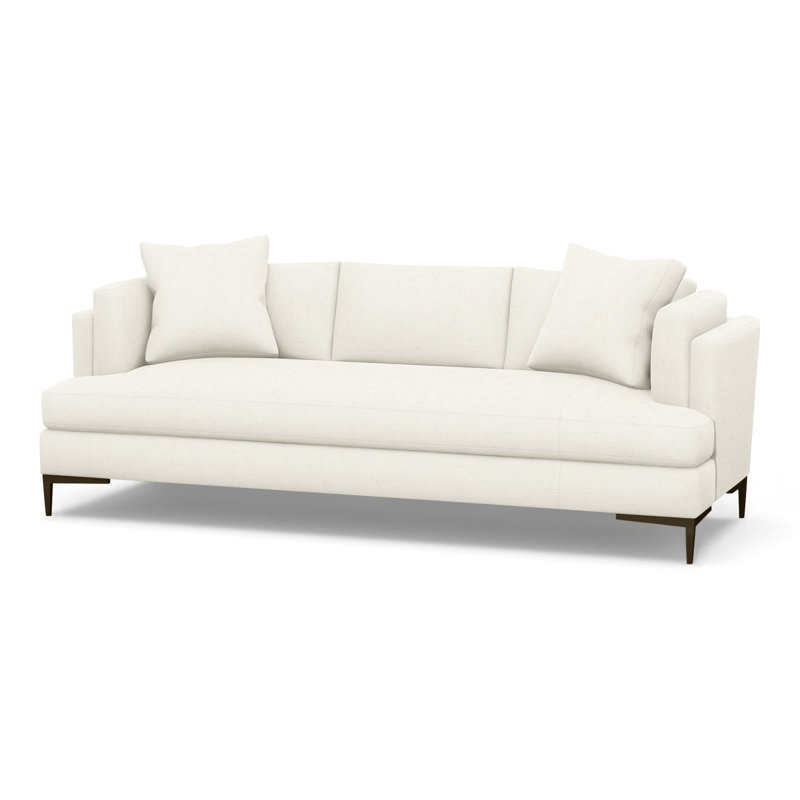 Aiden Upholstered 90.5'' Sofa, Antique Bronze, Perigold Beagle Salt