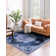 Tapis oriental gris / bleu Aten