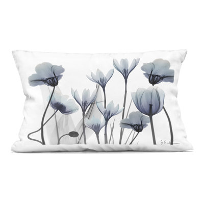 Coussin décoratif Ferns & Leaves on Black Design par Phillipa Katz