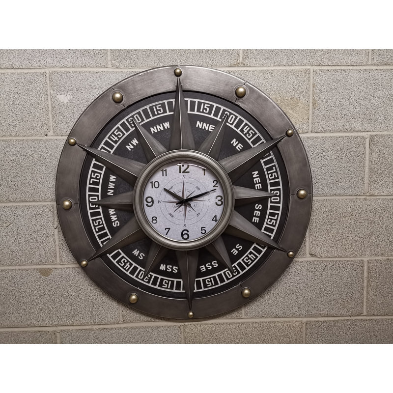 Buettner Metal Wall Clock