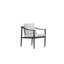 Ensemble repas en métal et polyester avec table et chaises Orlando-1070581427-1070581426