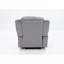 Fauteuil inclinable manuel en velours