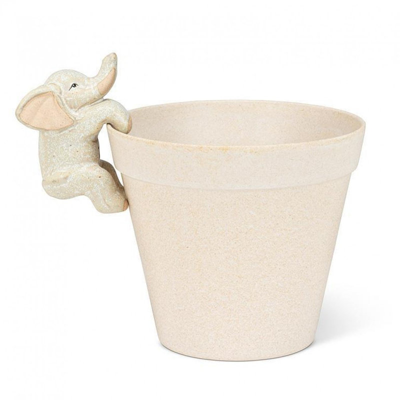 Climbing Elephant Pot Hanger Decoration