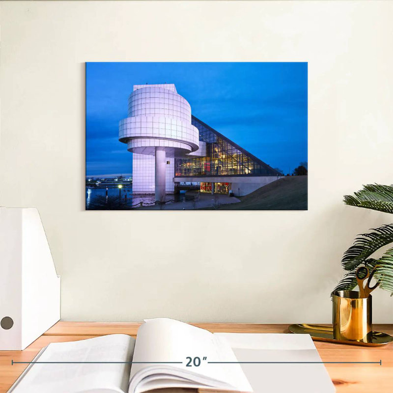 Cleveland Museum, 8" H x 12" W
