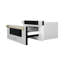 Tiroir à micro-ondes encastré en acier satiné 30 po ZLINE Autograph Edition-74009403