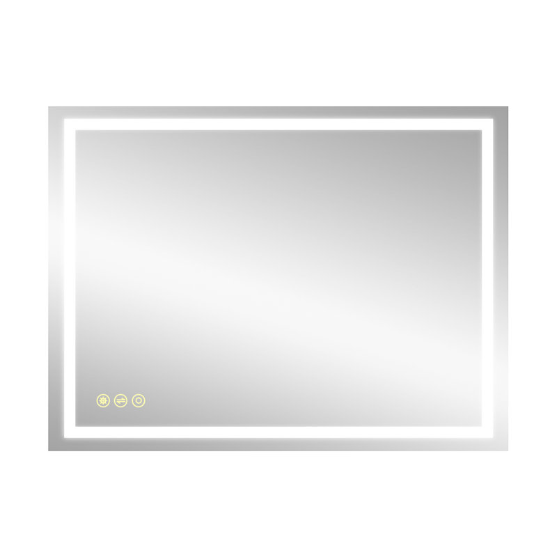 Miroir de salle de bain moderne et contemporain, 36 po x 48 po