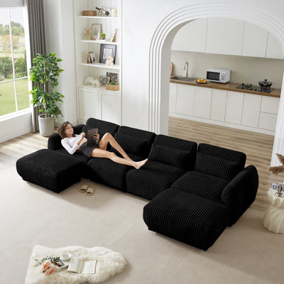 Canapé modulaire 2 pièces Emorie