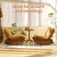 Chaise berçante confortable, fauteuil oscillant de haute qualité, structure en bois massif, parfaite pour une chaise d'appoint à plusieurs réglages-1631077686