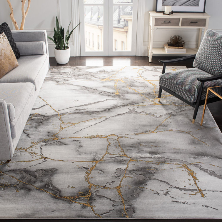 Swindle Washable Abstract Indoor Rug