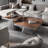 Walnut simple and versatile coffee table