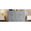 Lit escamotable double avec grands tiroirs, gris-1464613408-1464613409