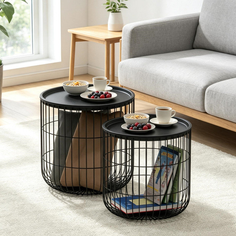 Ensemble de tables d'appoint Modern