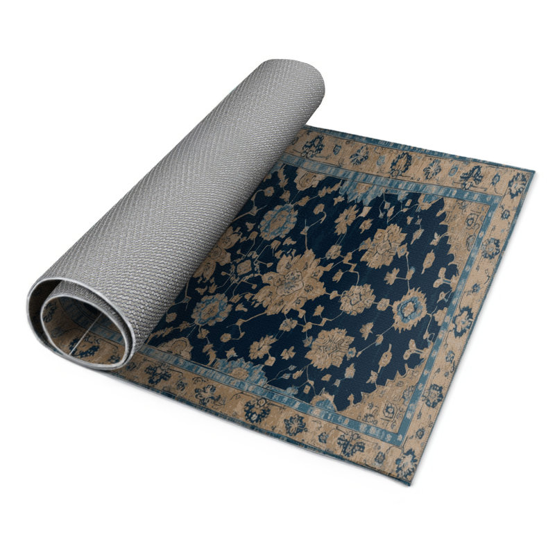 Tapis gris intérieur et extérieur surteint, Rectangulaire 8 pi x 10 pi