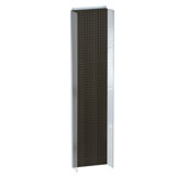 13.5"W x 60"H Pegboard Powerwing Display
