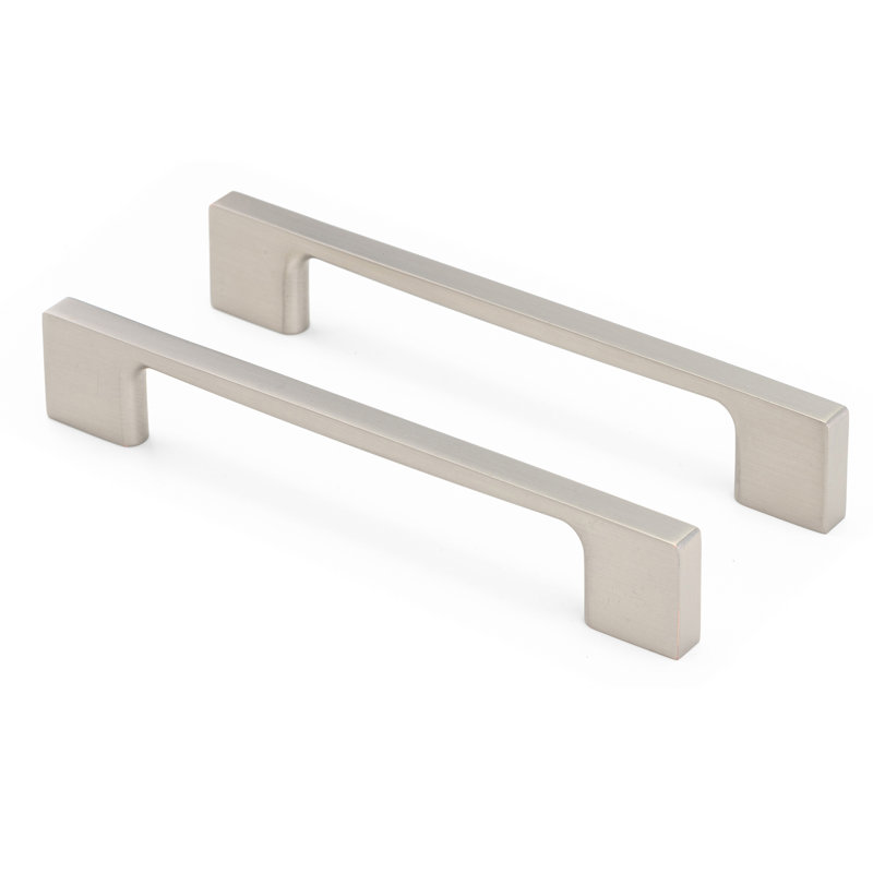 Ensemble de poignées d’armoire centrale 5 ", Nickel mat