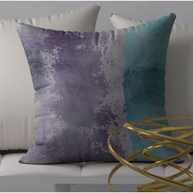  Housse de coussin carré et insert, 18" x 18"
