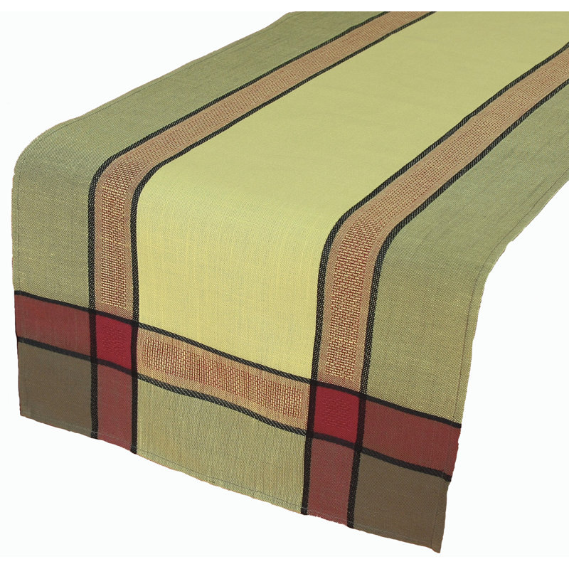 Sheilah Table Runner, 36" L x 15" W, Celery