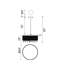 Plafonnier encastré de style lustre 24 po 14 lumières Bayfield