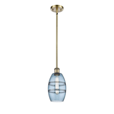 Ballston Bettylou 1 Light Stem Hung Pendant-516-G557