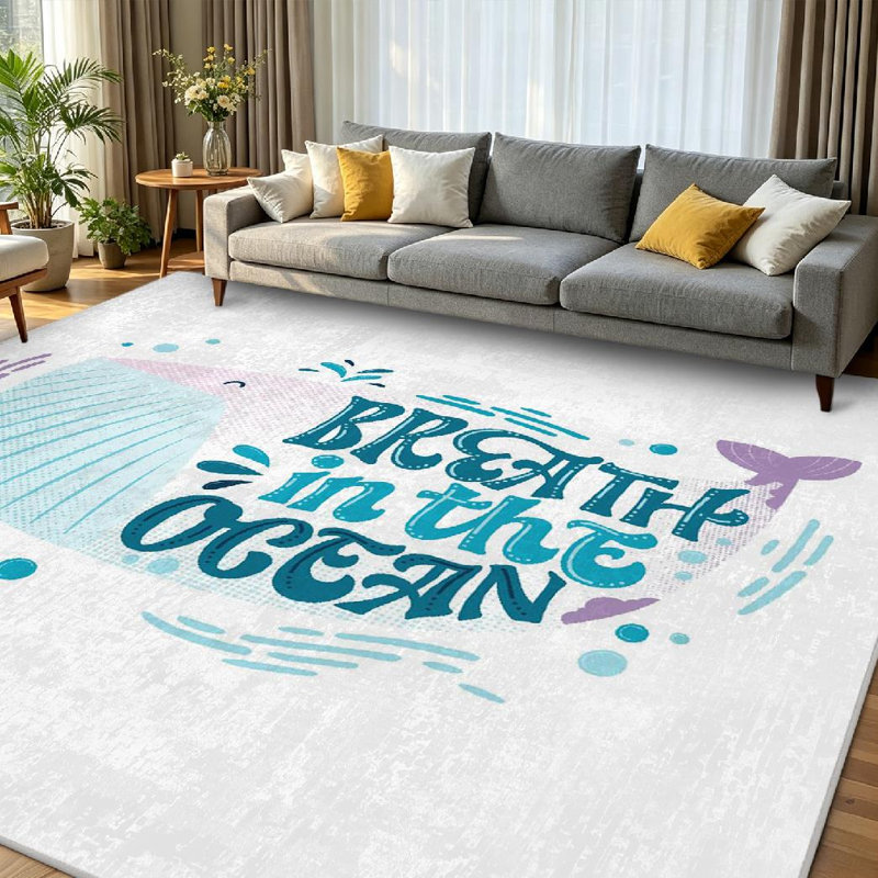 Tapis d'intérieur transparent Clear, Rectangle 79" x 118"