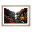Svartifoss Waterfall in Iceland in Abstract - Framed Print-55728362-55728367