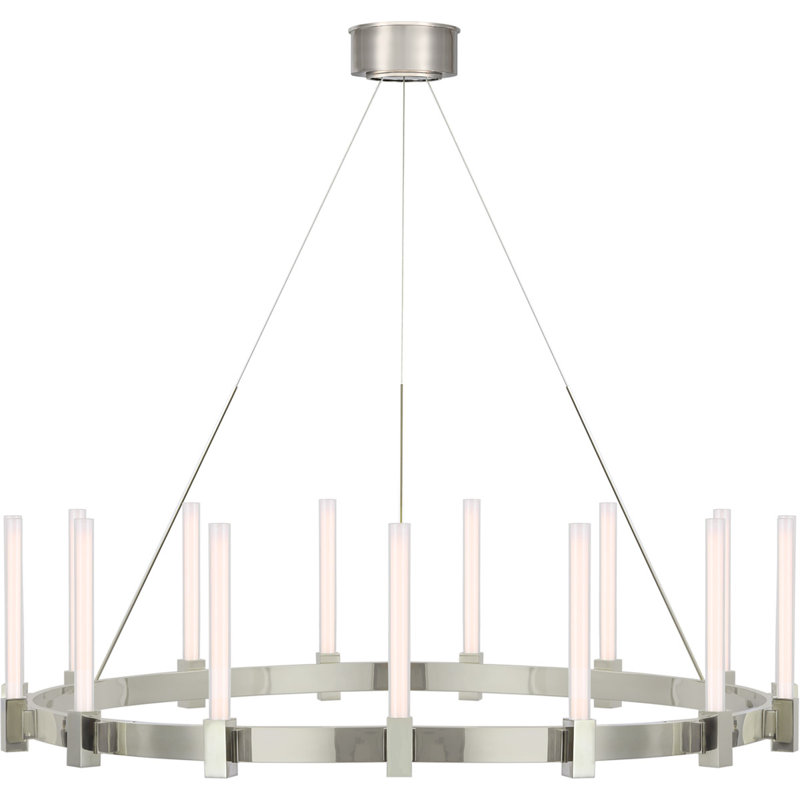 Ian K. Fowler Mafra XL Chandelier, Polished Nickel