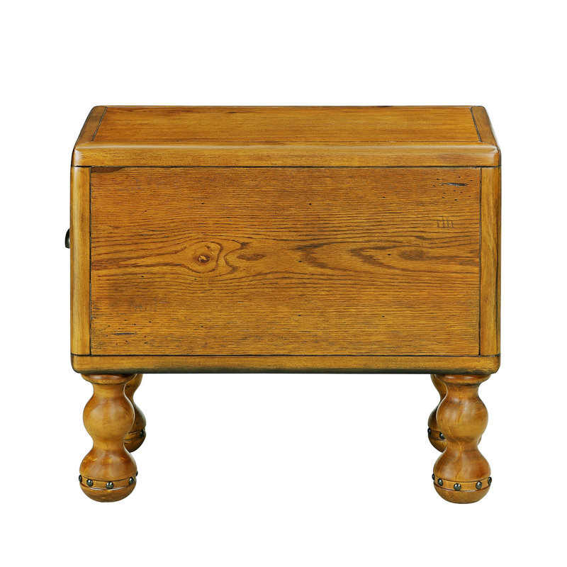 Table basse Alajos, Brun antique