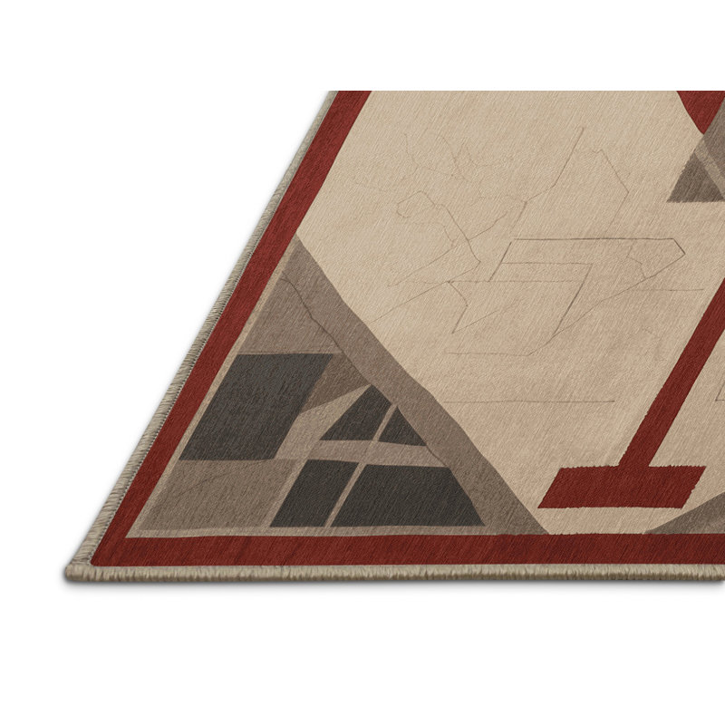 Mirrored Motion Rug, Rectangle 2' x 3'