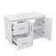 Ensemble de meuble-lavabo mural 36 po avec 2 portes et 2 tiroirs, tablette réglable-2127095523