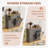 Double Tilt Out Trash Cabinet 10 Gallons Wooden Free Standing(Not include trash can)-106845994