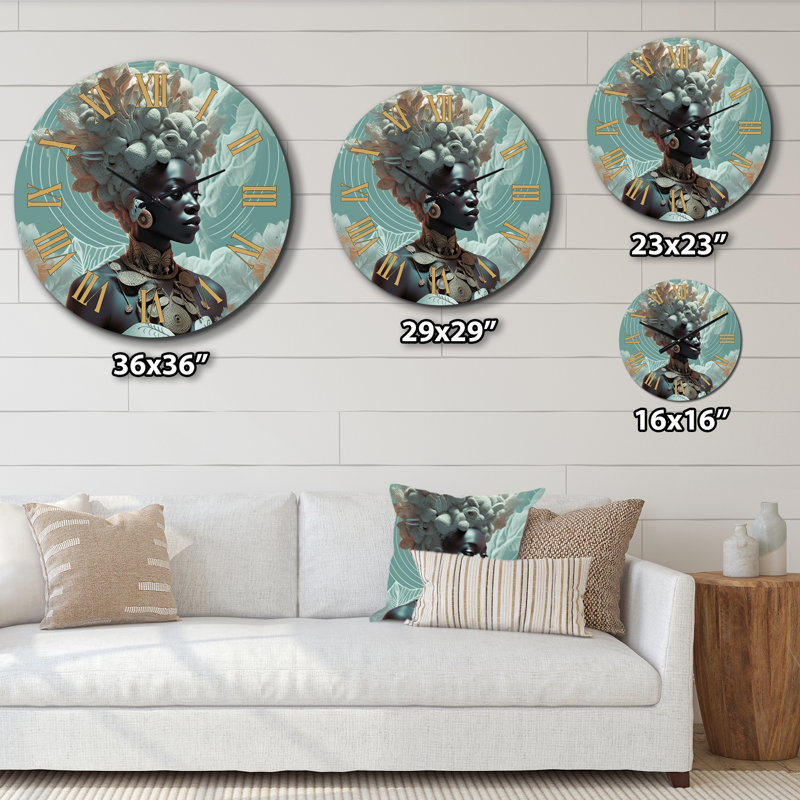 Horloge murale Orisha Osunmare, Petit