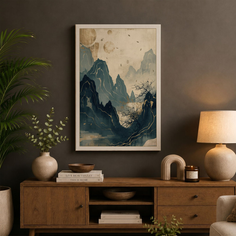 Print, 24x16 - 61.0 x 40.6 cm, Taupe Border
