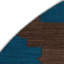 Tapis bleu intérieur et extérieur Trellis-650896504