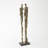 Abstract Couple Sculpture-Brass