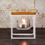 Petit porte-votive cube en verre-245565808