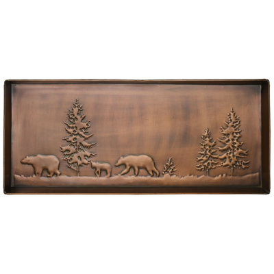 Bear 30 in. x 13 in. Non-Slip Indoor Boot Tray