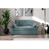 Sealy Muskoka Queen Pop-Up Convertible with USB Port in with Solid Wood Legs in Espresso