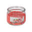 Pot en verre parfumé 3 oz Bellini orange sanglant - ensemble de 6
