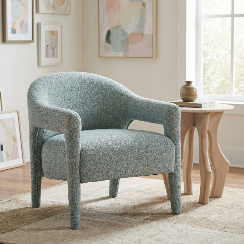 Chaise d'appoint Rosabel Eluma Dusty Teal