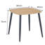 Aspen 5-Piece Casual Dining Set - Square Dining Table & Four Upholstered Diamond Fabric Chairs-1589088045-1589088044