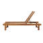 Chaise longue inclinable Mode