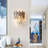 Erilas Modern Crystal Wall Sconce Light Wall Mounted Bedside Light