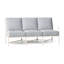 Monaco 74.5" Wide Outdoor Patio Sofa with Cushions-93663389-70040645-70040642