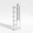 Solana White Drum Shade Floor Lamp