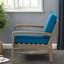 Chaises d'appoint grises confortables, structure en bois d'acacia, style classique pour l'extérieur