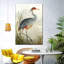 Grey Heron, reproduction sur toile-1914774242
