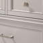 Commode 6 tiroirs grise