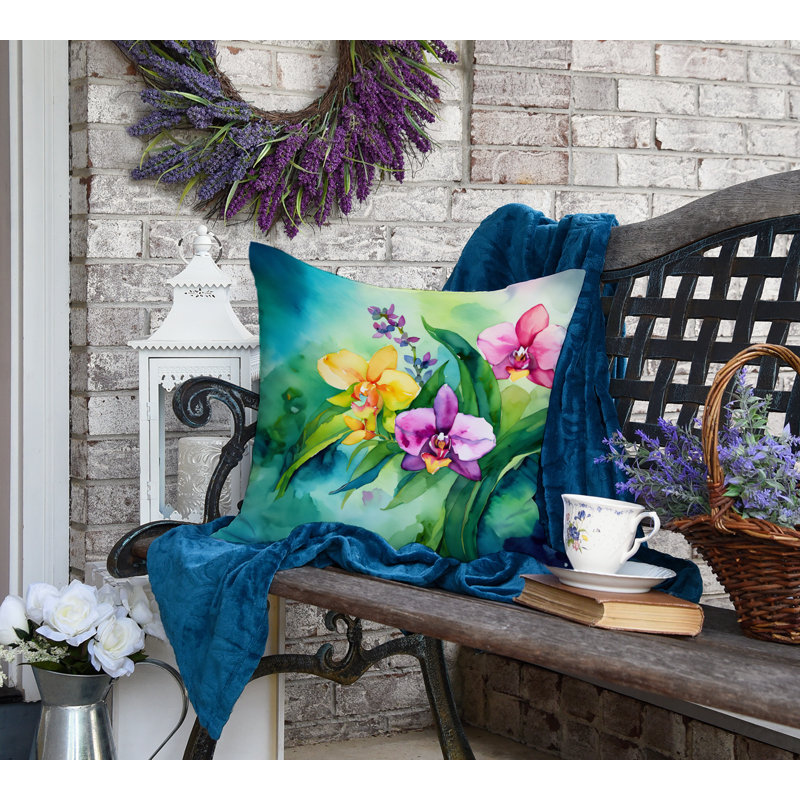 Other/No Pattern Outdoor Throw Pillow, 18"H x 18"W